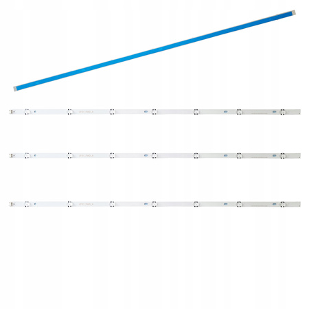 Listwy  LED podświetlenie do LG 43LH604V 43LH590V 43LH510V 43LH570V 43LH615V 43LH7500 + klej