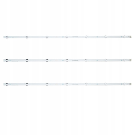 Listwy Led do LG 43UJ6307 43UJ701V 43UJ6307 43UJ634V + klej montażowy