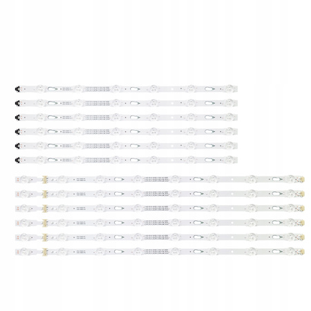 Listwy led podświetlenie do TV Samsung UE55MU6102K UE55MU6100 V5DU-550DC +KLEJ