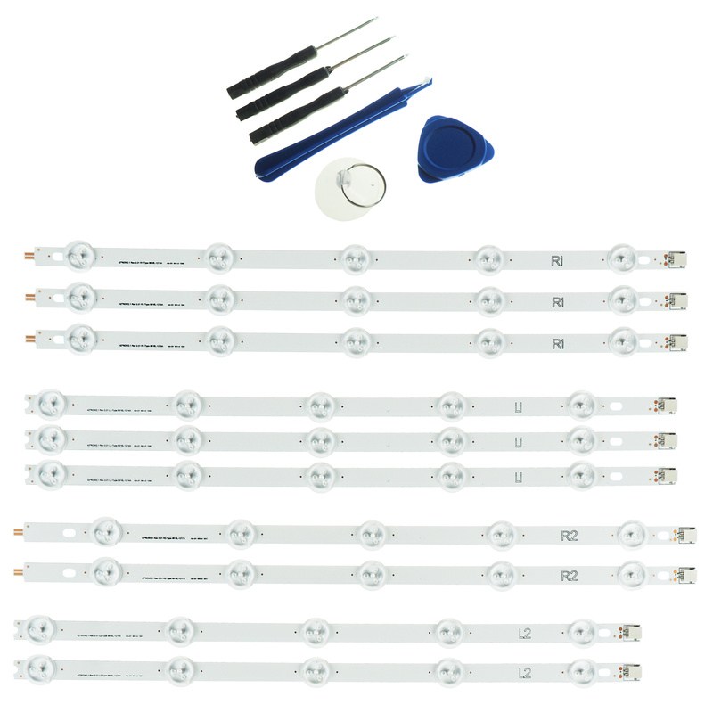 Listwy LED do LG 42LN 42LA LC420DUE 42LN5400 42LA620 LG42LA620S 42LN575S + narzędzia