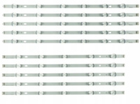 Podświetlenie Listwy led do TV LG 55LF650 55LB5610 55LB650V 55LB 55LF +KLEJ